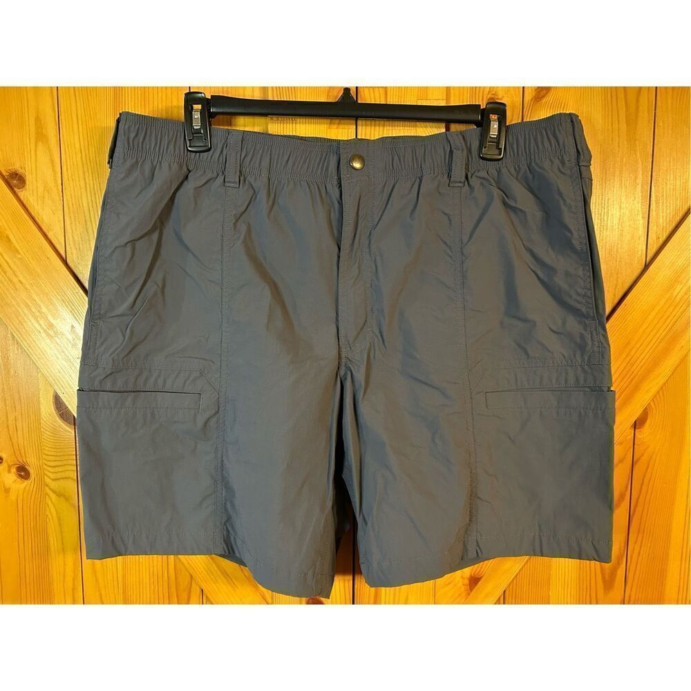 Duluth Flex Hike Yeah 9" Men’s Cargo Shorts LED-Grey Size 42 (4903)